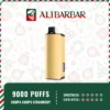 Alibarbar Ingot - Chupa Chups Strawberry 9000 Puffs 3 ALIBARBAR INGOT Chupa Chups Strawberry