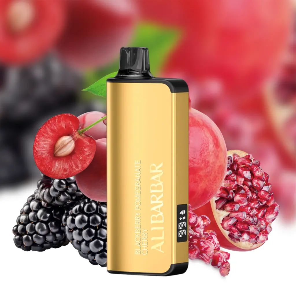 Alibarbar Ingot - Blackberry Pomegranate Cherry 9000 Puffs 1 Alibarbar Ingot Blackberry Pomegranate Cherry