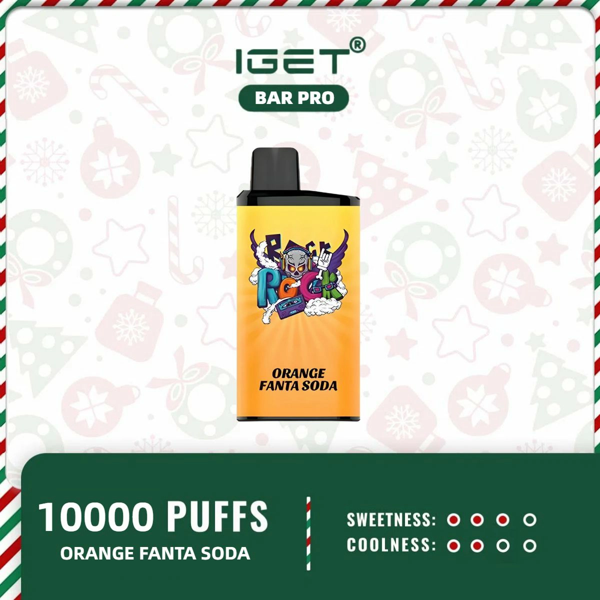 Iget Bar Pro - Orange Fanta Soda Ice 1 IGET Bar Pro Orange Fanta Soda Ice