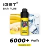 IGET BAR PLUS - BANANA ICE 6000 PUFFS 3 IGET Bar Plus – Banana Ice