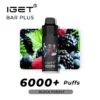 IGET BAR PLUS - BLACK FOREST 6000 PUFFS 2 IGET Bar Plus Black Forest