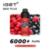 IGET BAR PLUS - RASPBERRY BERRY 6000 PUFFS 2 Iget Bar Plus - Raspberry Berry
