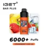 IGET BAR PLUS - STRAWBERRY KIWI ICE 6000 PUFFS 2 IGET Bar Plus – Strawberry Kiwi Ice