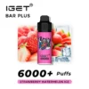 IGET BAR PLUS - STRAWBERRY WATERMELON ICE 6000 PUFFS 3 IGET Bar Plus – Strawberry Watermelon Ice