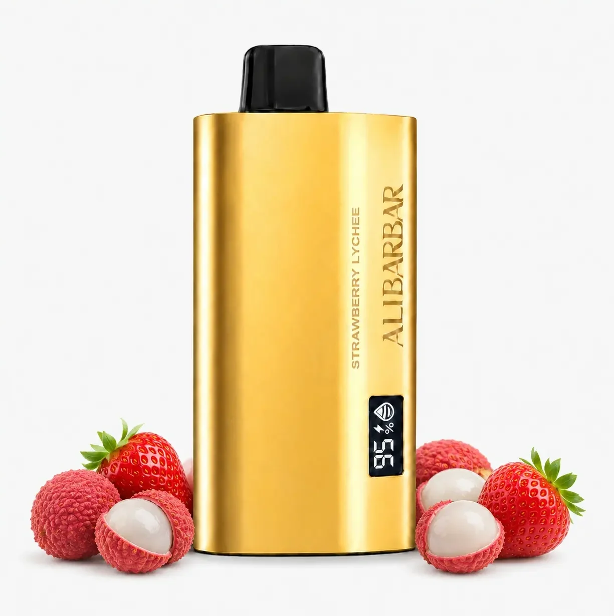 TEQ Alibarbar Strawberry Lychee 12000 Puffs 1 TEQ Alibarbar Strawberry Lychee