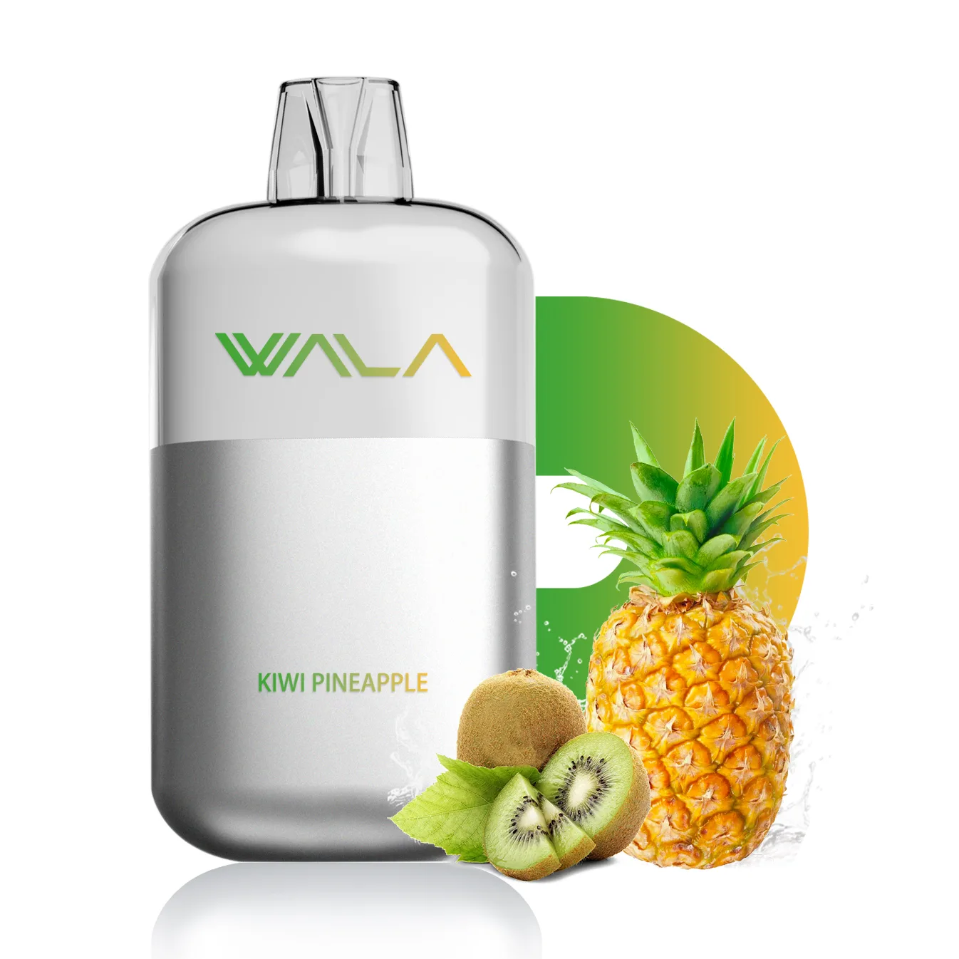 Wala Pop Kiwi Pineapple 10000 Puffs 1 Wala Pop Kiwi Pineapple