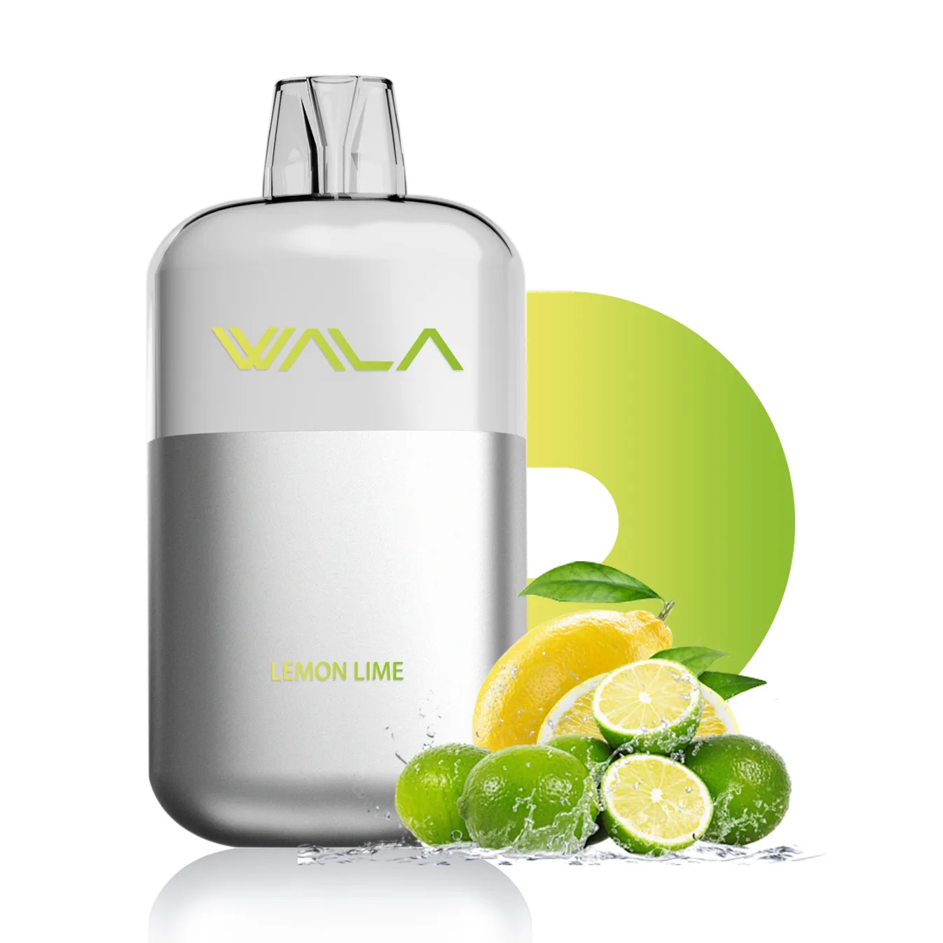 Wala Pop Lemon Lime 10000 Puffs 1 Wala Pop Lemon Lime