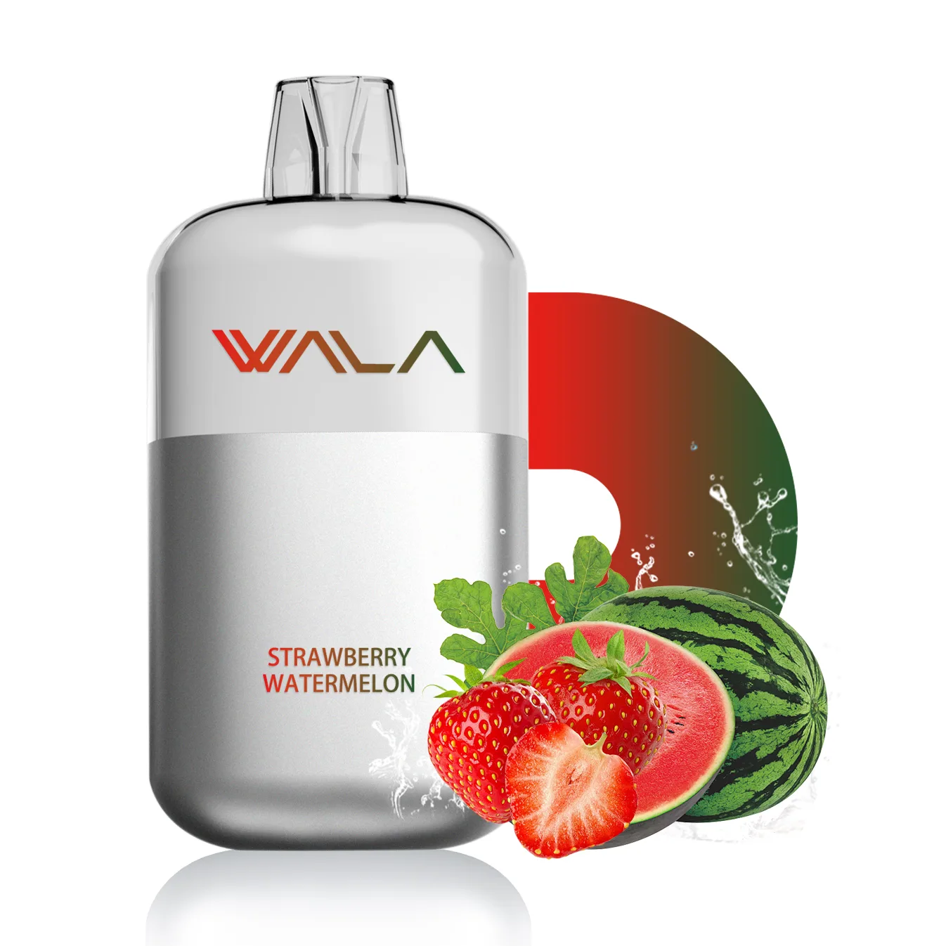 Wala Pop Strawberry Watermelon 10000 Puffs 1 Wala Pop Strawberry Watermelon