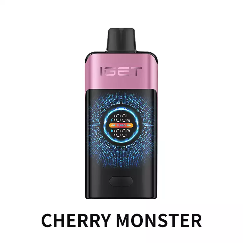 IGET ONE CHERRY MONSTER 12000 PUFFS 1 IGET One Cherry Monster