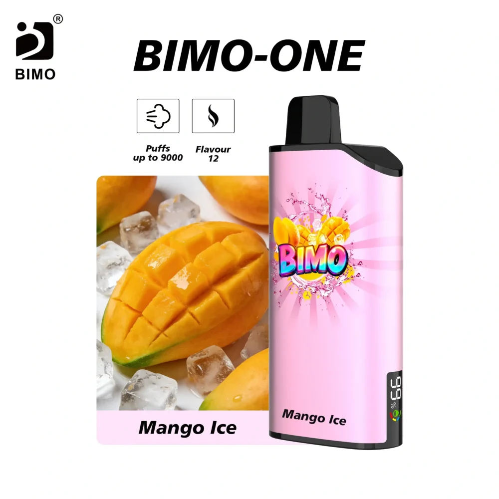 BIMO One 9000 puffs 23 BIMO One 9K-Mango Ice